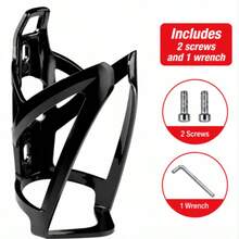 1pc Universal Bicycle Water Bottle Cage, Lightweight Water Cup Holder, Suitable For Road Bikes And Mountain Bikes - A - View 3