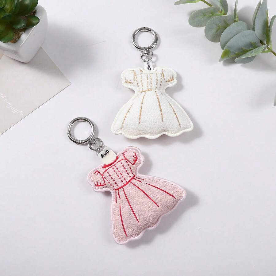 Fresh Style Durian Shaped PU Leather Pendant Bag Charm Fashion Versatile Keychain Fruit Accessory - Multicolor - View 1