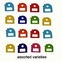1/3/8 Different Colors Labeled Key Caps, 2.8cm/1.1in Retractable Key Identifiers, Fits Most Keys, Soft Touch Key Covers With Identification Labels, Easily Identify Door Keys - Stylish, Easy To Install, Includes Blank And Pre-Printed Labels, Home Office Organization Accessories For Men And Women - Multicolor - View 13