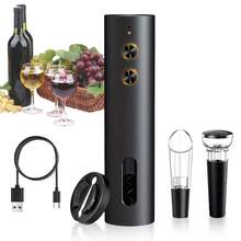 1 buah Pembuka Botol Anggur Elektrik, Pembuka Botol Elektrik Otomatis Isi Ulang USB 500mAh, Aksesori Anggur, Pembuka Elektrik, Cocok Untuk Rumah, Dapur, Pesta Dan Pernikahan - MultiWarna - View 12