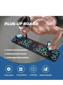 Foldable 24 In 1 Push Up Board Fitness Workout Train Gym Muscle Exercise Press - A - View 9