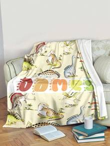1pc Customized Name Blanket, Suitable For Bed, Living Room, Sofa, Outdoor, Beach, Camping, Pets And More Occasions, Personalized Family/Pet/Couple Text Printed Bedding Blanket, Personalized Christmas Gift, Family Gift, Birthday Gift, Gift For Friends, Gift For Her, Gift For Son/Daughter - Style 3 - View 5