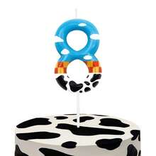 Number 2 Birthday Candle, Cartoon Story Theme Cake Decoration Candle - Birthday Candles - View 9