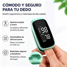 USB-C Rechargeable Digital Pulse Oximeter, Highly Accurate Finger Pulse - View 9
