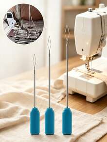 Sewing Machine Threader, Home Threading Tool, Suitable For Various Home Sewing And Cutting Projects, Suitable For Elderly Use, Needle Threading Assistant, Mother's Day Gift, Gift For Friends And Family, Home Supplies - Multicolor - View 1