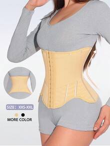 MISTHIN Women Body Shaper Corset Cincher Waist Trainer Tummy Control Gym Fitness Sports Slimming - Multicolor - View 3