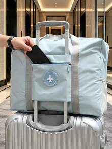 1pc Large Capacity Luggage Bag, Storage Bag, Handbag, Business Travel Bag, Suitable For Travel, Business Trip, Waterproof, Large Capacity, Essential For Vacation Travel, Gift For Girlfriend/Husband - View 7
