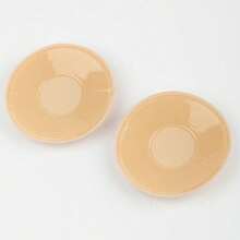 1 Pair 6.5cm/10cm Transparent Pull-Up Nipple Covers, Invisible Seamless Breast Petals, Suitable For Wedding Photography, Sports, Casual, Evening Events - Multicolor - View 3
