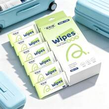Portable Travel Pure Water Wet Wipes, Mini Cleaning Wet Wipes. - Multicolor - View 7