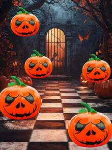 Tiup Besar Berbentuk Hantu Jahat, Dekorasi Halloween Tiup PVC Besar, Dekorasi Halaman Tiup Wajah Tengkorak Menakutkan untuk Pesta Halloween di Luar Ruangan, Taman, dan Halaman Rumput - MultiWarna - View 5