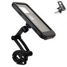Waterproof Bicycle Phone Holder Handlebar Mount, Perfect Fit For Phone Protective Case, Suitable For Motorcycle, Electric Bicycle, Cycling Phone Holder, Outdoor Riding, Compact Design, Electric Bicycle Users - Multicolor - View 5