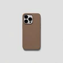液態矽膠 3 層全包覆軟膠手機殼，適用於 iPhone 17 Pro 17 Pro Max 17，清新夏季配色，防震保護殼附防刮微纖維內襯，相容 iPhone 13 11 16 Pro Max 15 14 Plus 12 Mini XS Max 7 8 Plus - 卡其色 - 查看 9