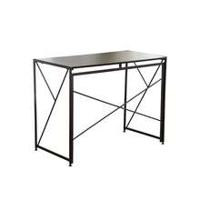 Natural Folding Desk - Perfect For Home Office - Black - View 1