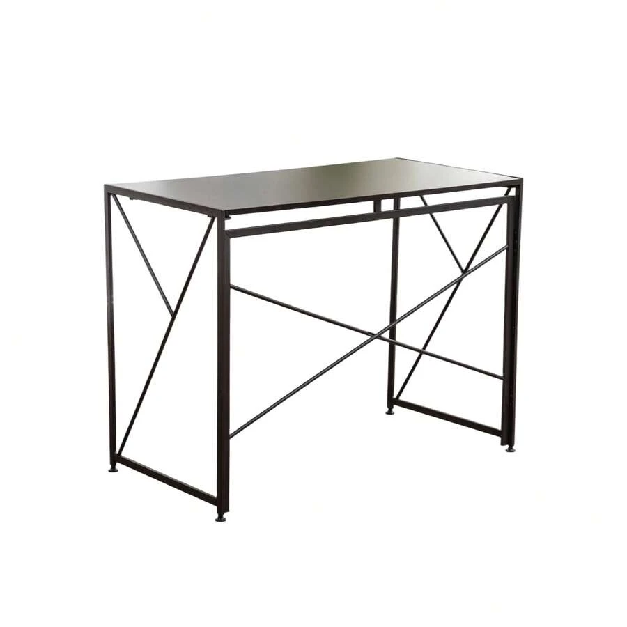 Natural Folding Desk - Perfect For Home Office - Black - View 1
