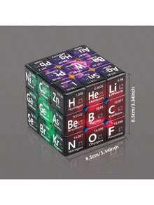 3x3x3 化學元素創意教育積木，適合學生與成人，返校季推薦 - A - 查看 4