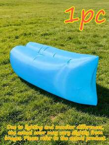 5/3/1pc Outdoor Inflatable Lounge Chair, Portable Inflatable Sofa, Pump-Free Inflatable Bed, Quick-Inflate Inflatable Sofa, Single Rectangular Lounge Chair, Lightweight Foldable Inflatable Sofa, Suitable For Camping, Hiking, Outdoor - Multiple Styles - View 11