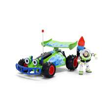 Simba JadaToys 1:24  Buzz Light-Year Turbo Off-Road Vehicle – Premium Alloy Die-Cast Model Car Display Piece, Sci-Fi Tribute Fan Collectible Gift - Multicolor - View 4