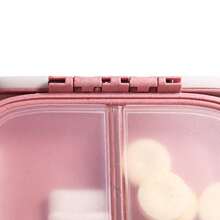 Portable Travel Pill Box, Pill Box, Small Pill Box | Portable Supplement And Medication Organizer And Dispenser For Pocket, Wallet, Weekly Pill Box, Portable Pill Box - Multicolor - View 12