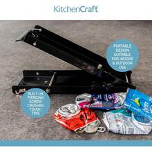 KitchenCraft Can Crusher, Foot Operated Cans And Sturdy Tins, Folding And Locking Design, 12 X 16 QYSK - Crusher - View 5