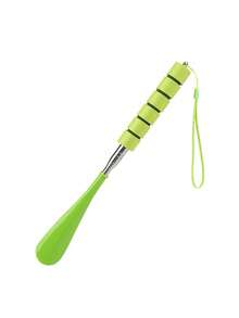 1pc Stainless Steel Extendable Long Handle Shoe Horn, Home Shoe Wearing Tool - Multicolor - View 9