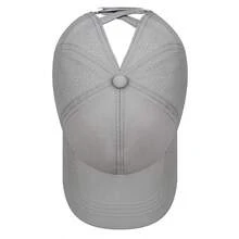 1 buah Topi Baseball Wanita Musim Panas Baru Model Ikat Silang untuk Kuncir Rambut Tinggi, Cepat Kering, Kasual, Serbaguna, Ringan, Bernapas, dan Melindungi dari Sinar Matahari - MultiWarna - View 3