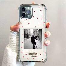Funda de teléfono personalizable con nombre y fuente, carcasa blanda reforzada en 4 esquinas con electrochapado, resistente a caídas y arañazos, funda de teléfono atemporal, de moda, única, minimalista personalizada, compatible con Apple 17/17ProMax/17air/17Pro/16/16e/16Plus/16Pro/16ProMax/15/15Plus/15Pro/15ProMax/14/14Plus/14Pro/14ProMax/13/13Pro/13ProMax/12/12Pro/12ProMax/11/11Pro/11ProMax / S25Ultra S24Ultra / - Rosa - Ver 3