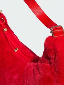 Adidas Women's NEWY W Crossbody Bag KR2566 - Red - View 5