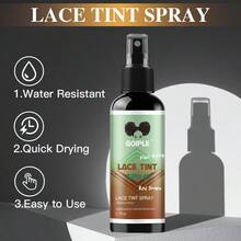 Goiple Lace Wig Installation Kit, Invisible Adhesive And Waterproof, Secure, Includes Hair Dye Spray, Wig Glue And Adhesive Remover, Hair Wax Stick, Applicator, Razor, Edge Brush, Elastic Band, Suitable For Lace Frontal, Lace Wig, Synthetic Wig, Halloween - Lace Wig Tool Set - View 4