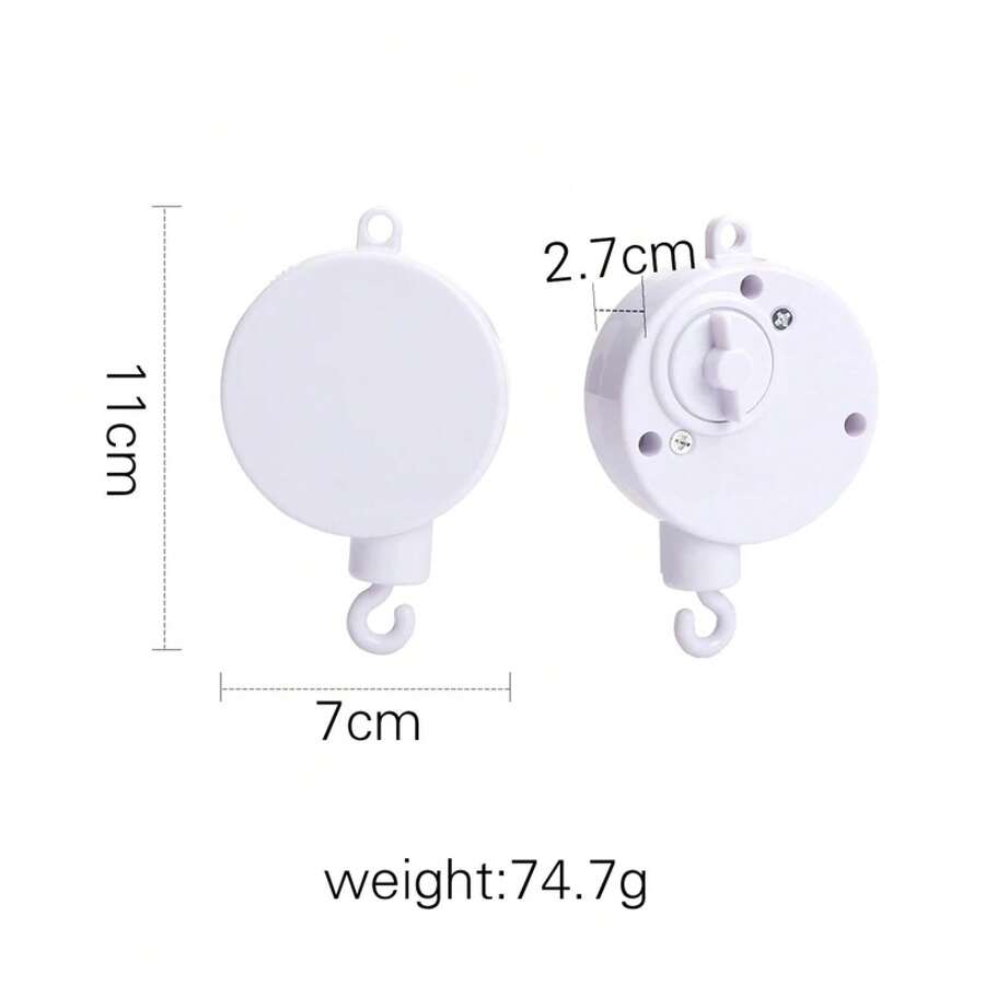 Sonajero de madera para bebé, campana de cuna de peluche con diseño de estrella de dibujos animados, juguete colgante, decoración de cuna, juguete para bebé, sonajero para un sueño tranquilo, juguete de confort para bebé, juguete para infantes, regalo. - 05 - Ver 1