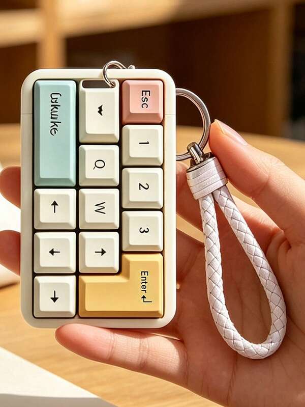 Card Holder, Keyboard Design Women's Transit Card Holder - Lightweight New Card Sleeve With Lanyard, Card Holder, ID Badge Holder, Bank Card Holder, Cute Macaron Color Card Sleeve, Built-In Lanyard Keychain Style, Photo Visible Window, Suitable For Doctors, Nurses, Transit Tickets - School Commute Transit Card Holder, Office Daily Commute, Travel Portable Storage, Campus Student ID Holder, Campus Student ID Lanyard Holder, Best Gift For Classmates, Colleagues, Teachers, Back To School Essential