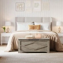 Storage Benches - Grey - View 6