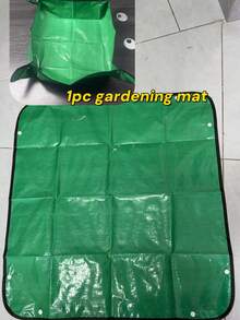 1件防水園藝種植墊（易清潔可折疊盆栽墊）－青綠色耐用易清潔土壤混合墊，適用於室內/室外，適合多肉植物、花卉、蔬菜－盆栽移栽與護理工具，堅固邊緣設計 - 園藝地墊 - 查看 14