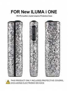 1PC For IQOS New ILUMA I ONE Protective Case PU Leather Surface Crystal Glitter Rhinestone Women Exclusive Fashion Protective Cover Multiple Color Options Anti-Slip Anti-Fingerprint Precise Hole Design Does Not Affect Daily Use Easy Installation Portable Effective Prevention Of Daily Scratches Collisions Anti-Drop Thin Fit Portable Storage Box Unisex Couple Style Simple Versatile Fashion Leather Case - New ILUMA I ONE Diamond - View 16
