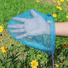 1pc Random Color, Telescopic Fishing Net, Colorful Butterfly And Insect Catching Net, Retractable Small Shovel Tool, Suitable For Home Aquarium, Beach, Camping And Outdoor Nature Exploration - Multicolor - View 2