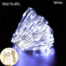 White Copper Wire Fairy String Lights, Flexible Lighting To Create Romantic Atmosphere, Home Decor Room Decor Wedding Party Holiday Decoration, Wedding Decor Birthday Graduation Decoration, Indoor Decorative Lights Suitable For Daily And Halloween Use - Copper Wire Lamp White Light - View 17