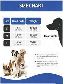 Dog Ear Muffs - Anti-Shake Ear Wrap & Quiet Calming Hoodie, Adjustable Head Cover, Relieves Noise & Anxiety, Hematoma Protection During Grooming, Bathing, Blow-Drying, Fireworks (Blue, Size S) - Multicolor - View 5