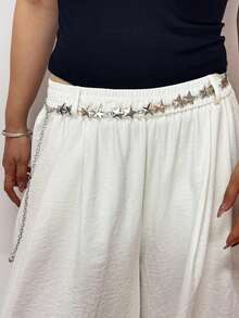 Punk Hip Hop Y2K Metal Star Waist Chain, Decorative Waist Chain For Jeans And Leather Skirts - Multicolor - View 7
