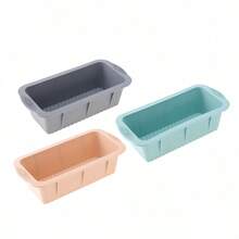 1pc Rectangular Silicone Cake Mold, Toast Mold And Brownie Mold, Suitable For Baking Bread, Cake And Brownies - View 7