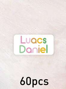 LICVIC Custom Stickers, Personalized Name Labels Stickers, Back To School Supplies For Kids, Customized Name Tag Stickers, Customizable Stickers, Boy, Girl - Multicolor - View 11