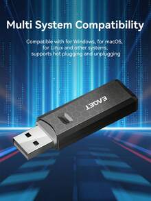 EAGET Dual Slot SD TF Card Reader Portable USB 2-In-1 Memory Card Adapter For Dash Camera PC Notebook - View 4