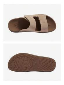 CAMEL CROWN Waterproof Hiking Sandals Men's Closed-Toe Water Shoes Outdoor Summer Beach Shoes - Apricot - View 6