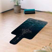 1pc Yoga Mat, Mandala Pattern, Non-Slip Thickened Fitness Mat, Home/Professional Beginner Yoga/Pilates Exercise Mat, Multiple Styles Available - Multicolor - View 9