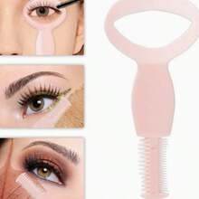 5pcs 4-In-1 Eye Makeup Tool Set - Eyeliner Guide, Single Lash Applicator, Mascara Guard Brush, Lash Comb, Create Perfect Eye Makeup - Multicolor - View 2