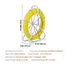 Cable Insertion & Extraction Tools - 200 m 6,35 mm - Viev 7