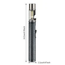 1pc Windproof Jet Flame Lighter - Multi Functional Spray Gun Lighter With Bottle Opener, Adjustable Flame, Refillable Gas Lighter Mini Torch Igniter For Outdoor BBQ Great Gift For Men (Without Fuel) - View 3