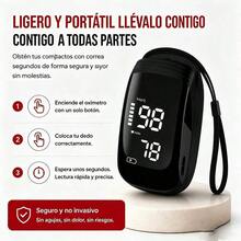 The Pulse Oximeter Features A Rechargeable USB-C Digital Interface, High-Precision Finger Pulse Measurement, And A  Display (Available In 5 Colors). - View 7