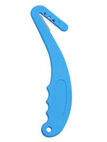 Blue Yellow Livestock Ear Tags Remover Cutter Portable Plastic Handle Ear Tag Cutting Tool Farm Animals Cattle Cow Goat Sheep Identification Tag Removal Knife - As Picture - View 13