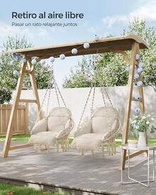 Hammock Chairs - White - View 5
