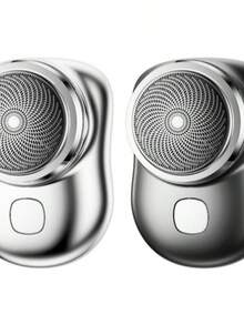 Mini Barbeador Shaver Portátil Lavável A Prova D'Água Recarregável Sem Fio - Kit 2 - Visão 1