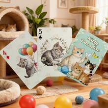 Fantasy Dynamic Cute Creature Playing Cards, Artistic Grade Paper, High-End Luxury Design, Suitable For Games, Gifts, Party Entertainment - Multicolor - View 4